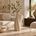 Orelqiva™ Nivelle Pleated Crest Vase