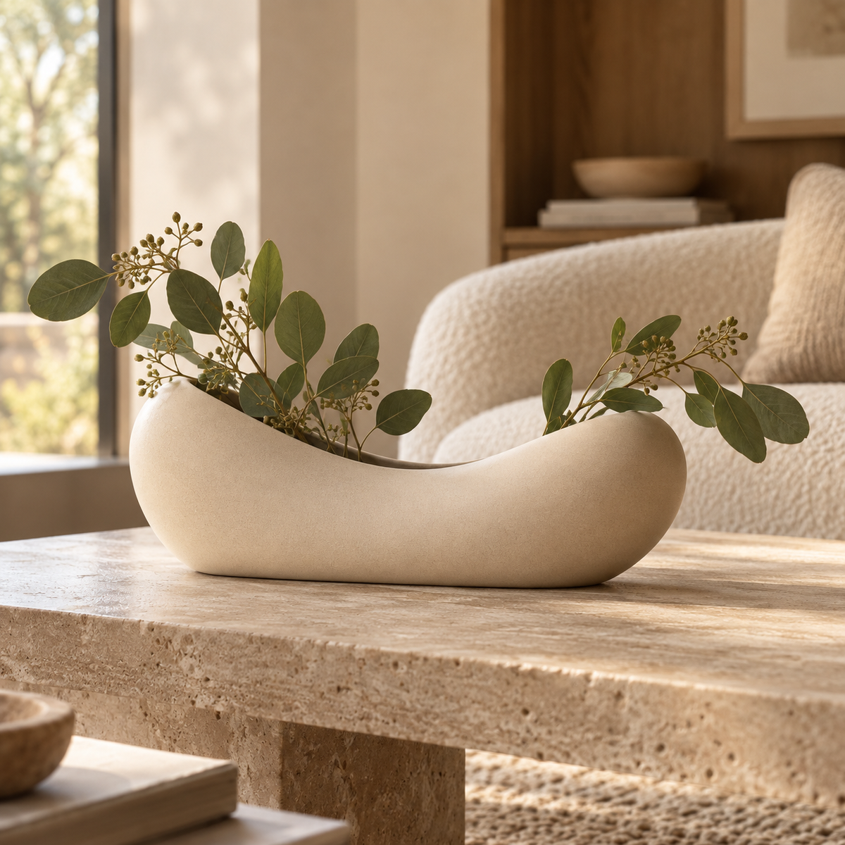 Orelqiva™ Calienne Saddle Curve Vase