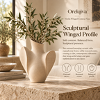 Orelqiva™ Virelia Winged Contour Vase