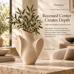 Orelqiva™ Virelia Winged Contour Vase