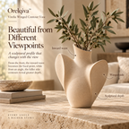 Orelqiva™ Virelia Winged Contour Vase