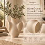 Orelqiva™ Virelia Winged Contour Vase