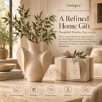 Orelqiva™ Virelia Winged Contour Vase
