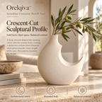 Orelqiva™ Seradine Crescent Notch Vase