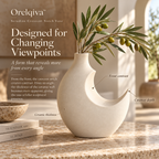 Orelqiva™ Seradine Crescent Notch Vase