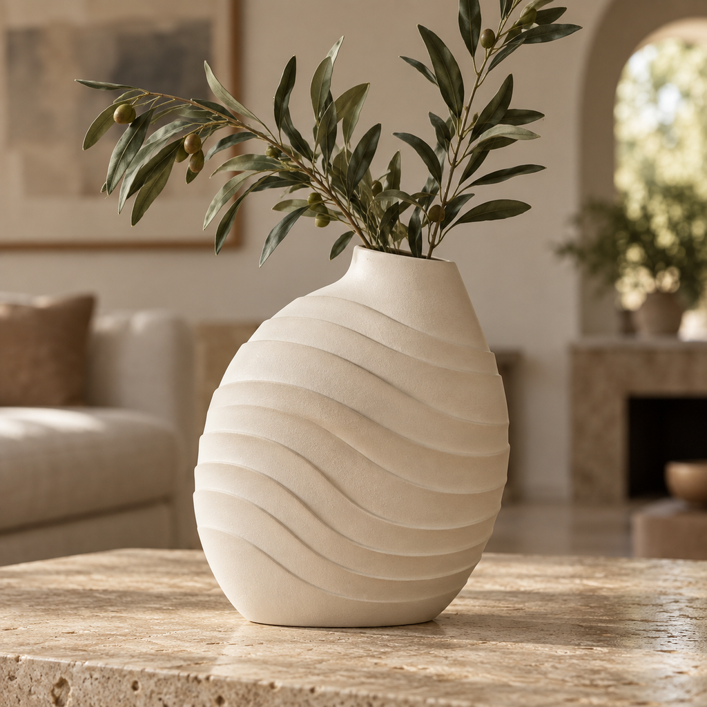 Orelqiva™ Avelune Contour Layer Vase