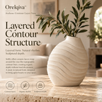 Orelqiva™ Avelune Contour Layer Vase