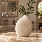Orelqiva™ Avelune Contour Layer Vase