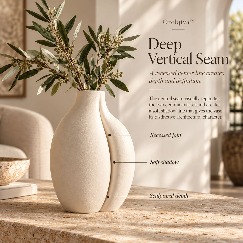 Orelqiva™ Elvessa Interlock Seam Vase
