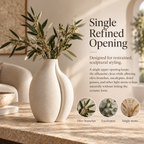 Orelqiva™ Elvessa Interlock Seam Vase