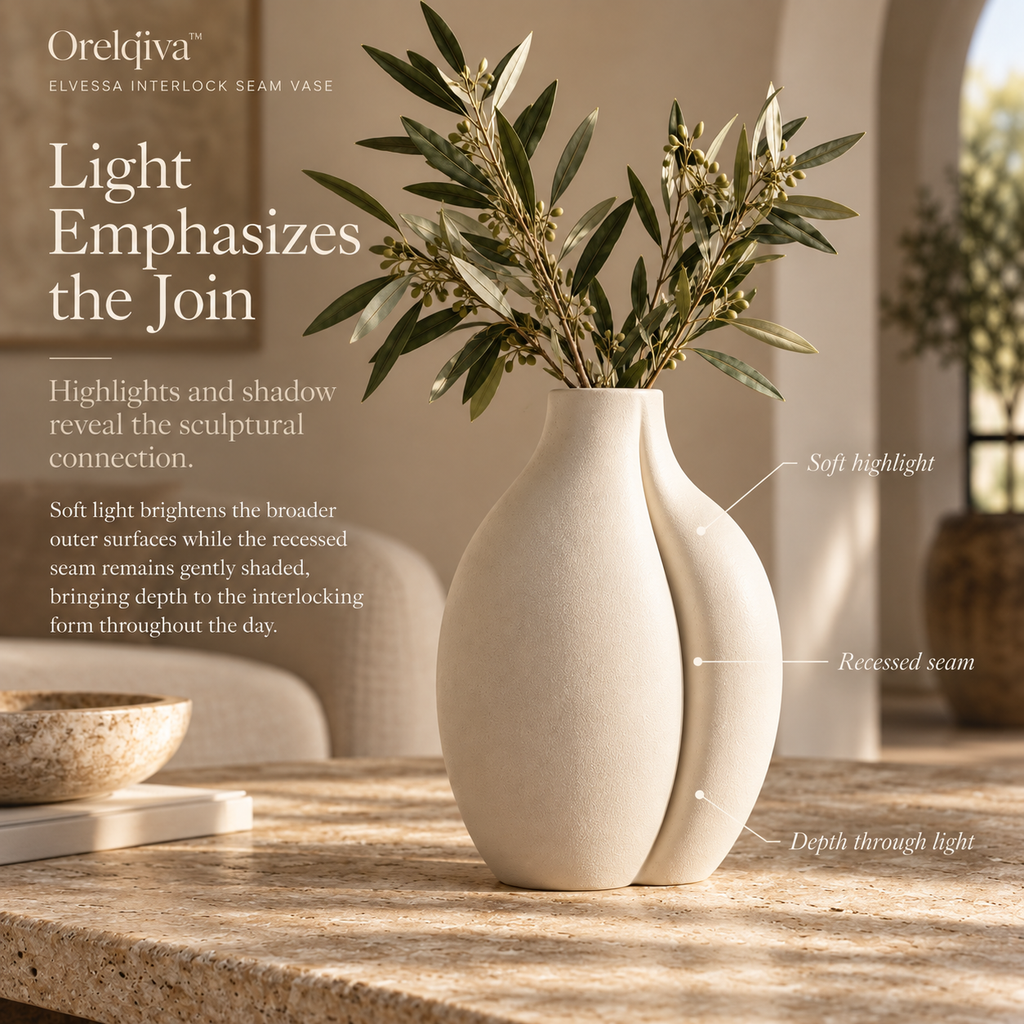 Orelqiva™ Elvessa Interlock Seam Vase