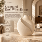 Orelqiva™ Marielle Carved Plane Vase