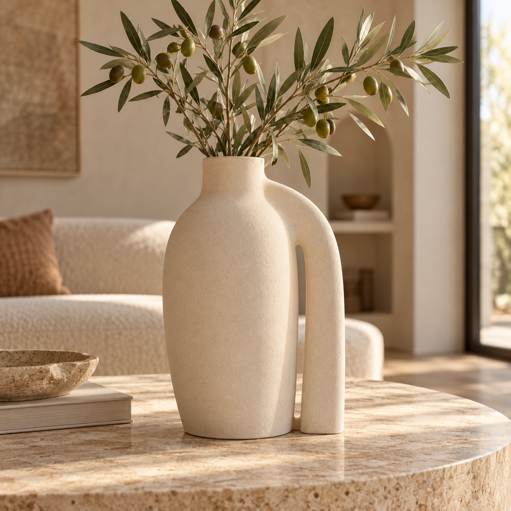 Orelqiva™ Savelle Arch Buttress Vase