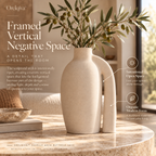 Orelqiva™ Savelle Arch Buttress Vase