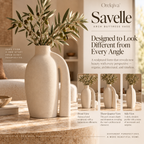 Orelqiva™ Savelle Arch Buttress Vase