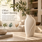 Orelqiva™ Valenne Arc Fin Vase