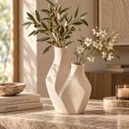 Orelqiva™ Solenne Folded Duo Vase